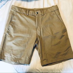Lululemon Commission Shorts 9” Khaki Size 34